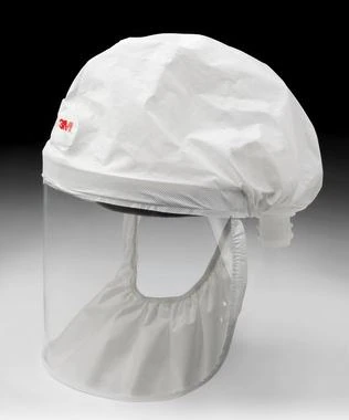 3M Versaflo Economy Headcover, Medium/Large, White, 20/Case, S-103L-20