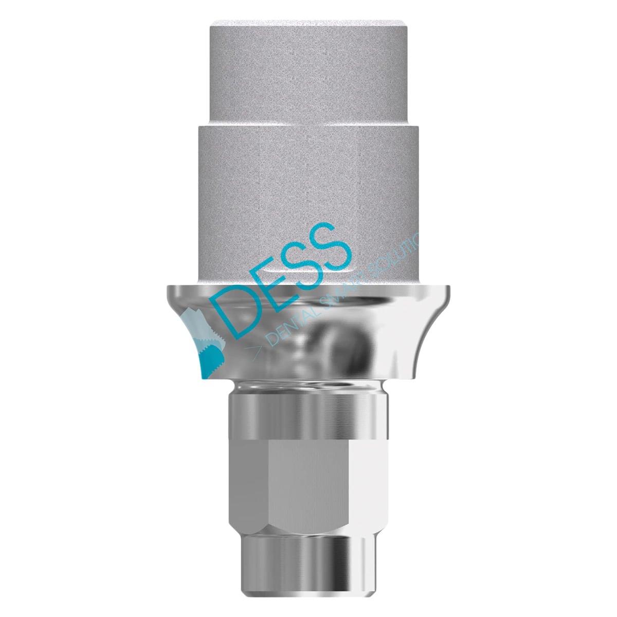 DESS TiBase Engaging Titanium Base for Xive, 3.4mm Platform, 1.5mm Gingival Height, Internal Hex, Each