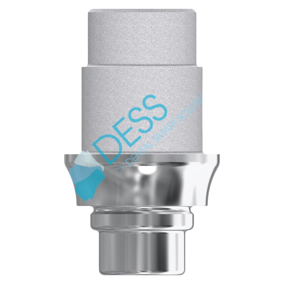 DESS TiBase Non-Engaging Titanium Base, RP 3.8, GH 1.5mm, Internal Hex FD, Xive, Each