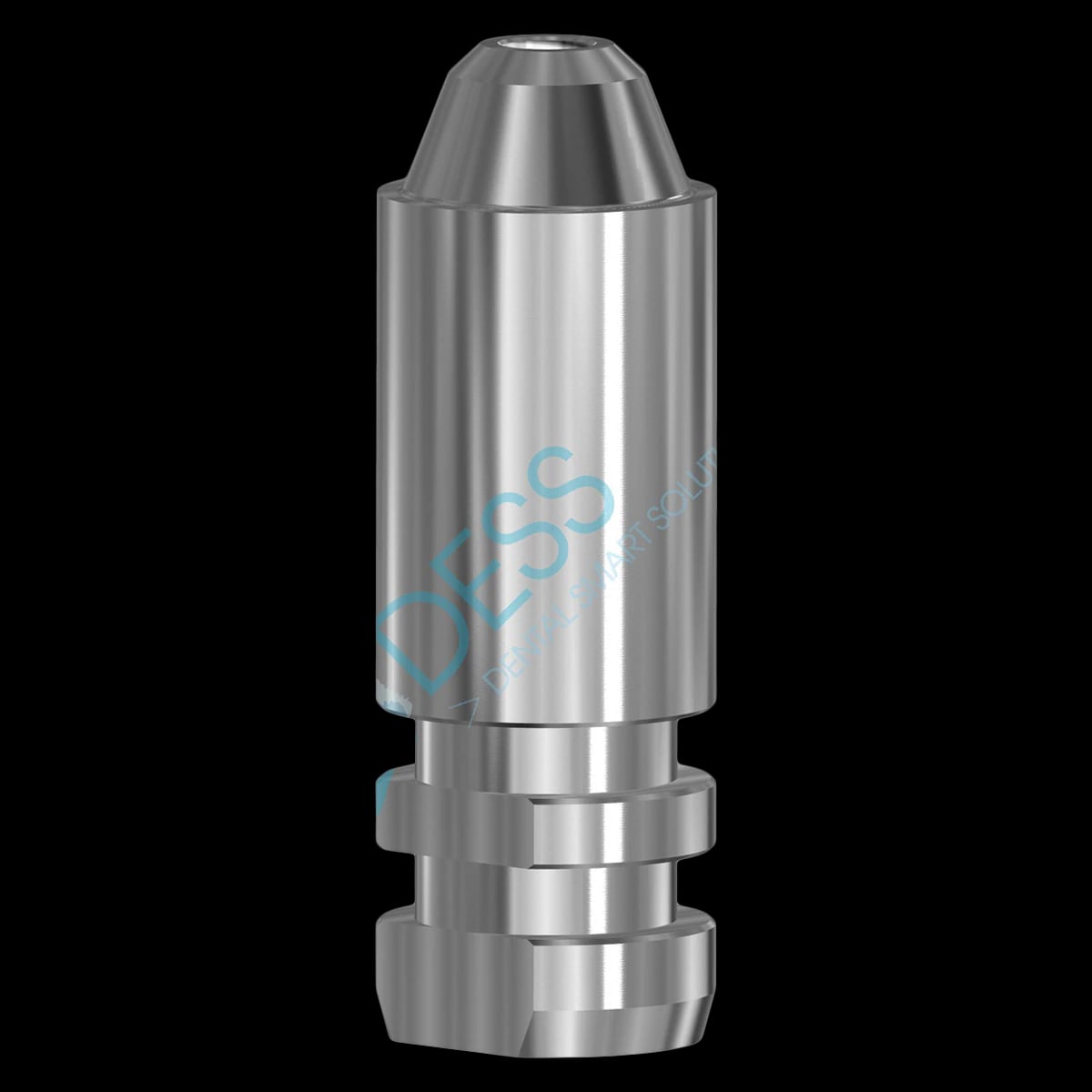 DESS Analog MIS Multi-Unit Abutment Analog, 4.8mm Conic MC/MV, Anodized Yellow