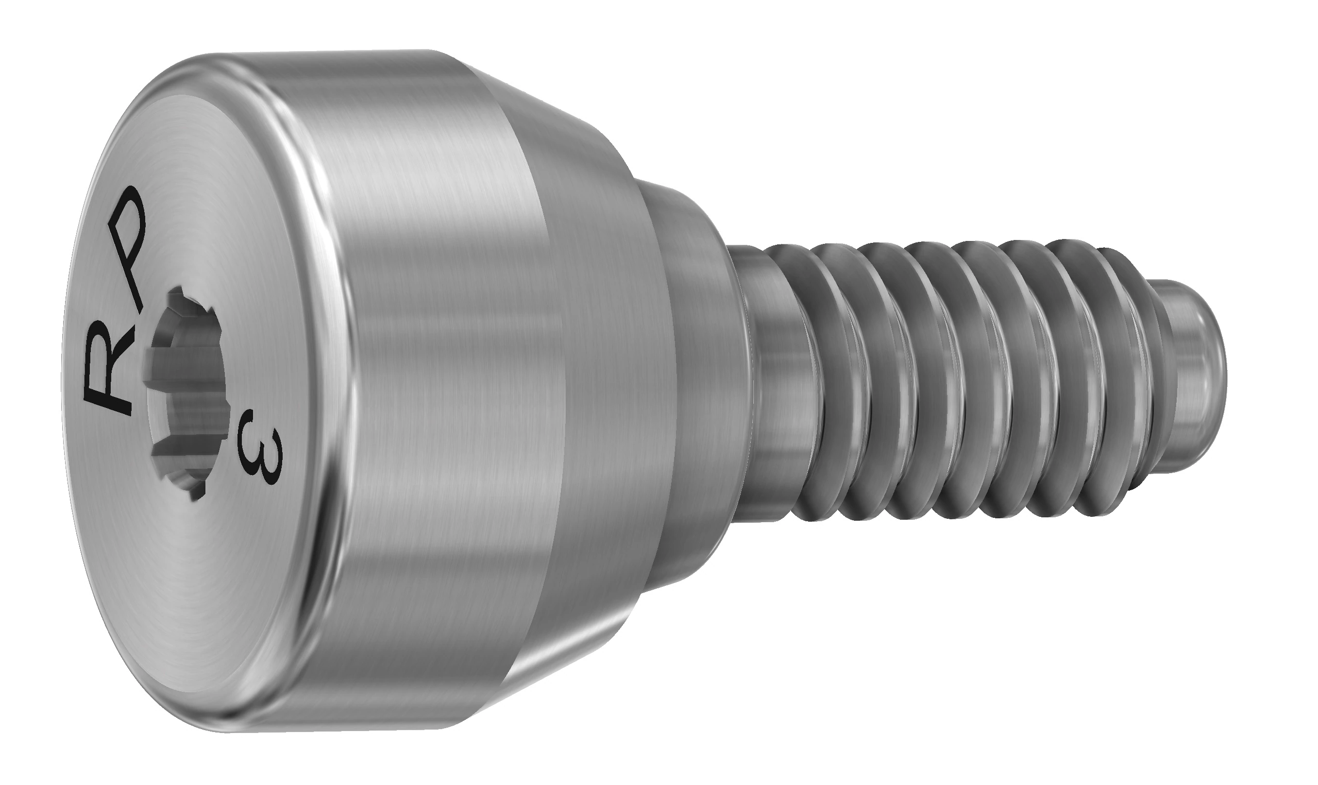 DESS Healing Abutment 3mm RP for Bridges Hex Active, Nobel Active Compatible, 4.3/5.0, Each