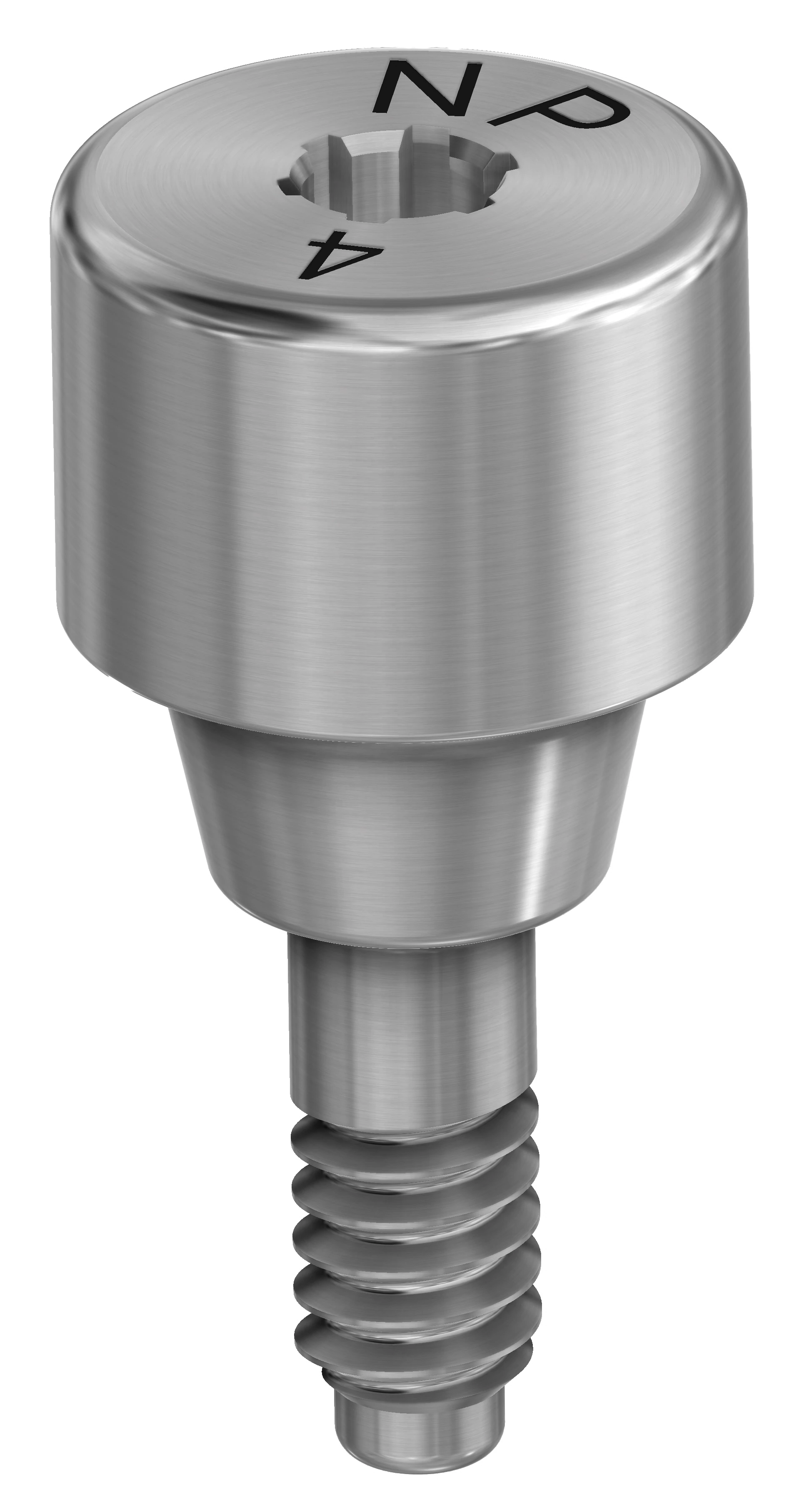DESS Healing Abutment 4mm NP Hex Active, 1 Each
