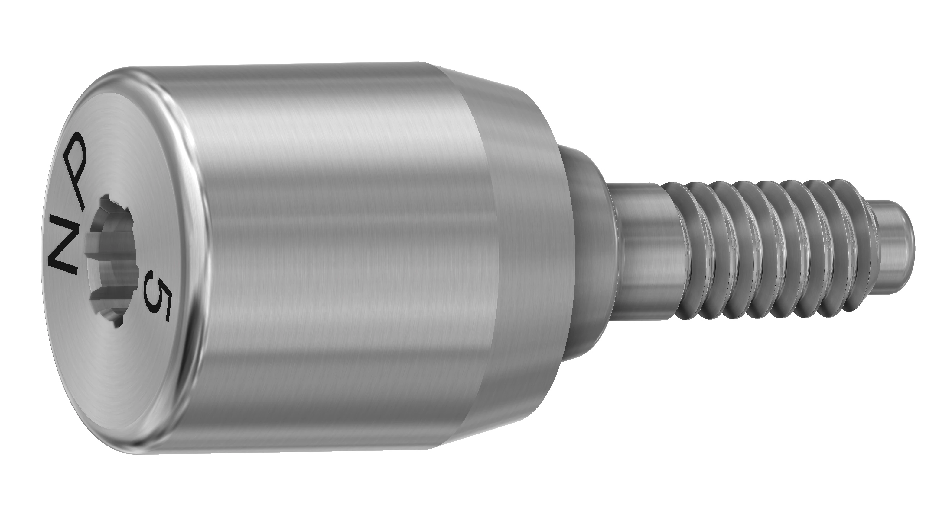 DESS Healing Abutment 5mm NP for Bridges Hex Active (Nobel Active Compatible)