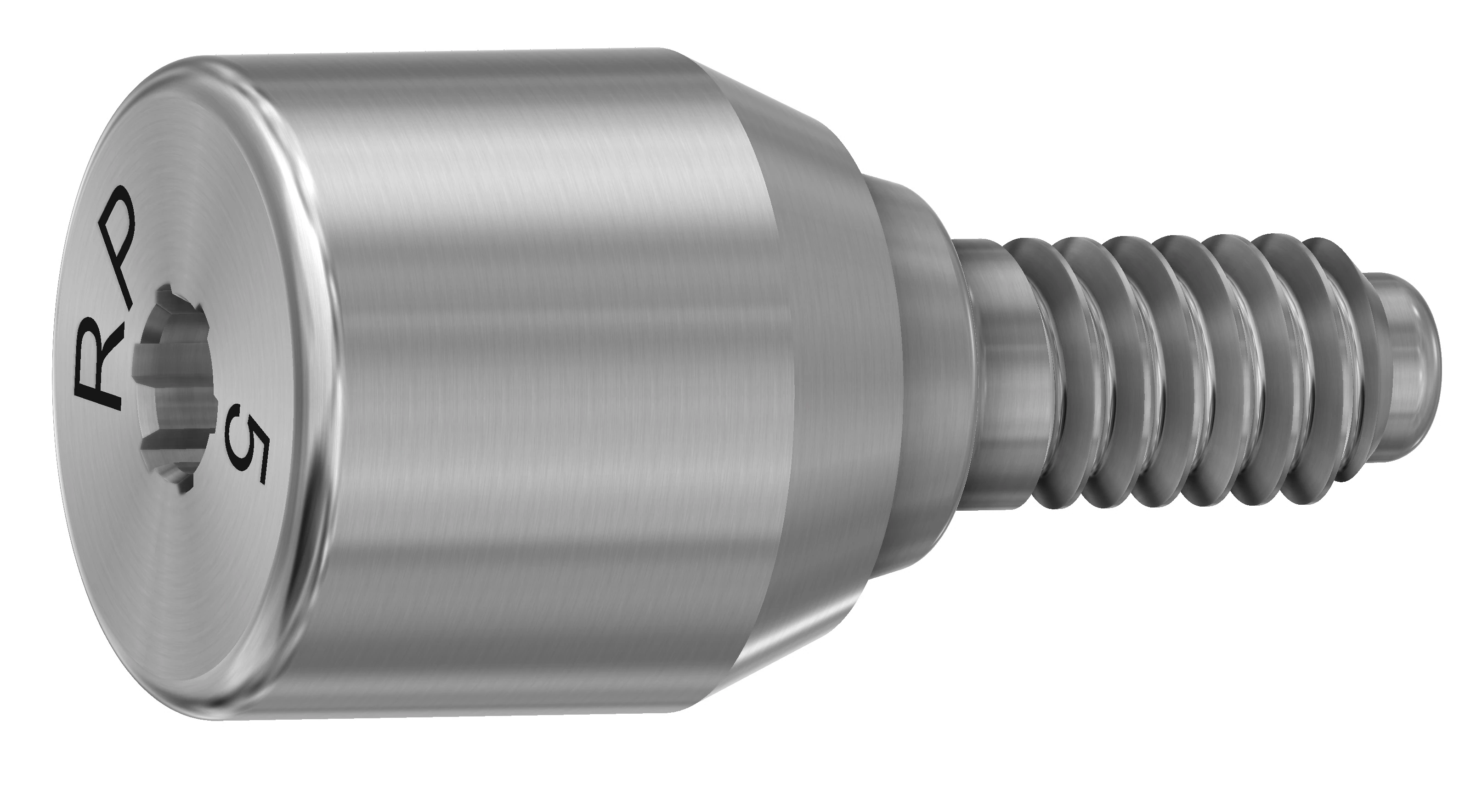 DESS Healing Abutment 5mm RP for Bridges, Hex Active, Compatible with Nobel Active, 1 Each