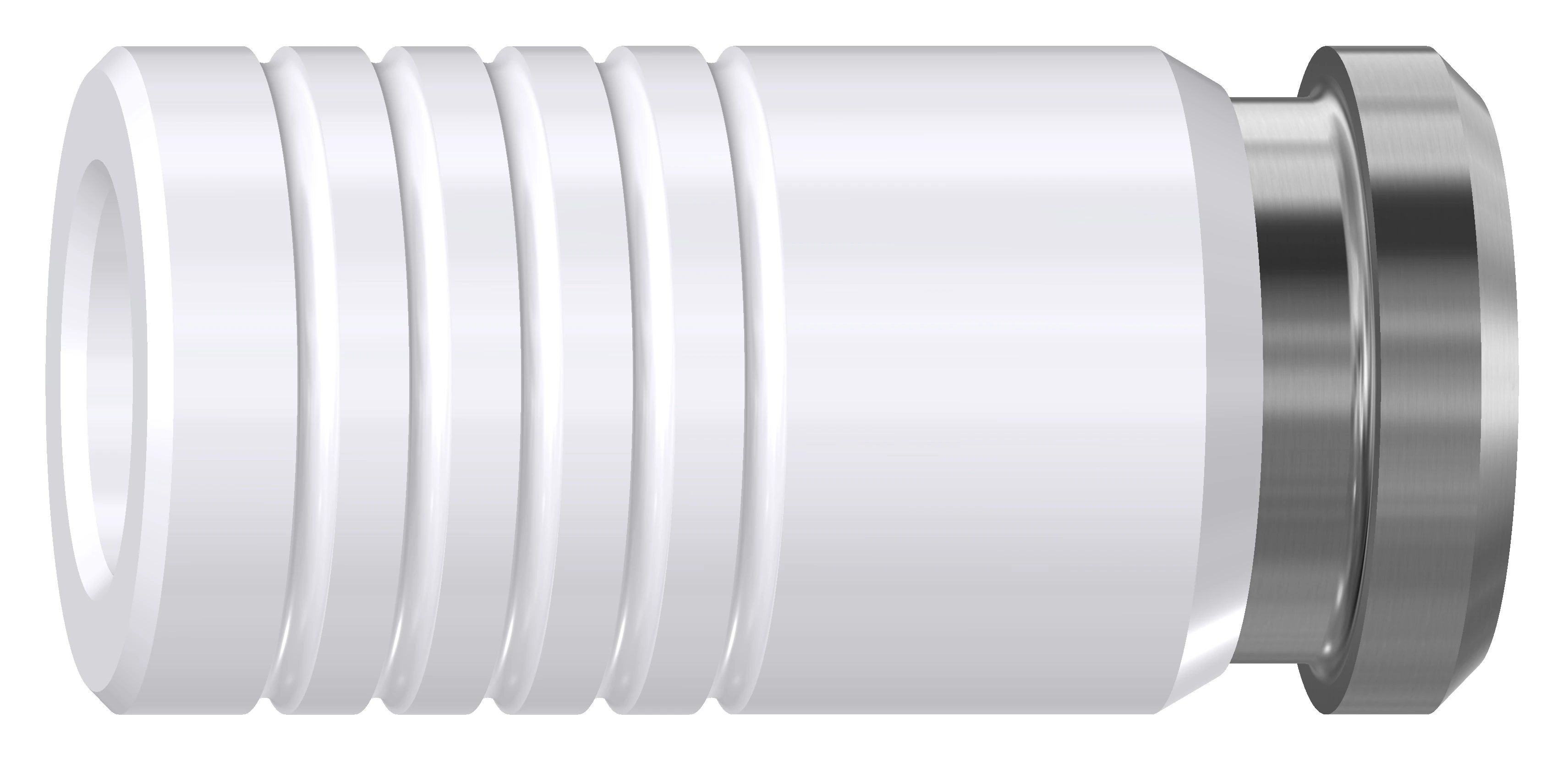 Chrome Cobalt Base Non-Engaging WP on Implant + Screw - External Hex Universal (5.0 Nobel Branemark)