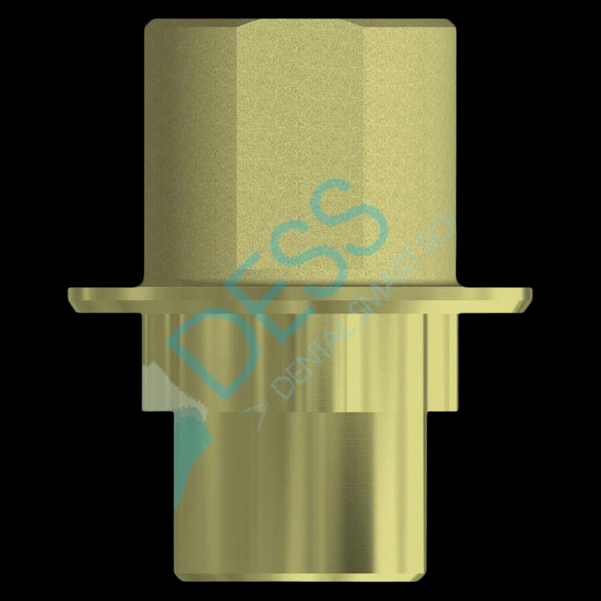 DESS ANGLEBase Engaging Titanium Base for NobelReplace 5.0, WhitePink (WP), Trilobe, 1 Each
