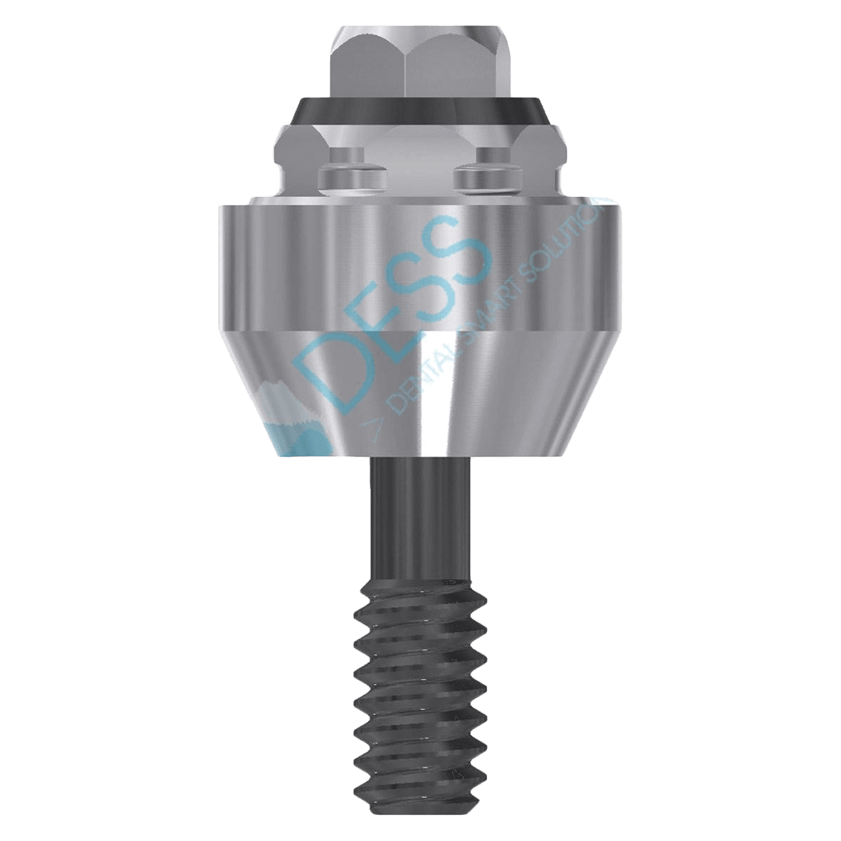 DESS Multiunit Abutment NP 3mm External Hex Universal DLC, Straight, 3.5mm, for Nobel Branemark, Each