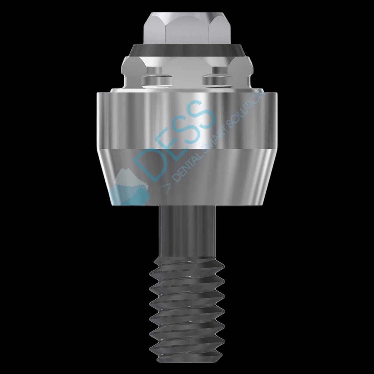 DESS Multiunit Abutment RP 3mm External Hex Universal DLC, 4.0mm, Nobel Branemark, Each