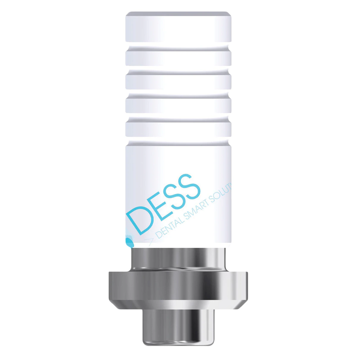 DESS Chrome Cobalt Non-Engaging Abutment Base with Screw, Internal Hex, Zimmer 5.7, Each