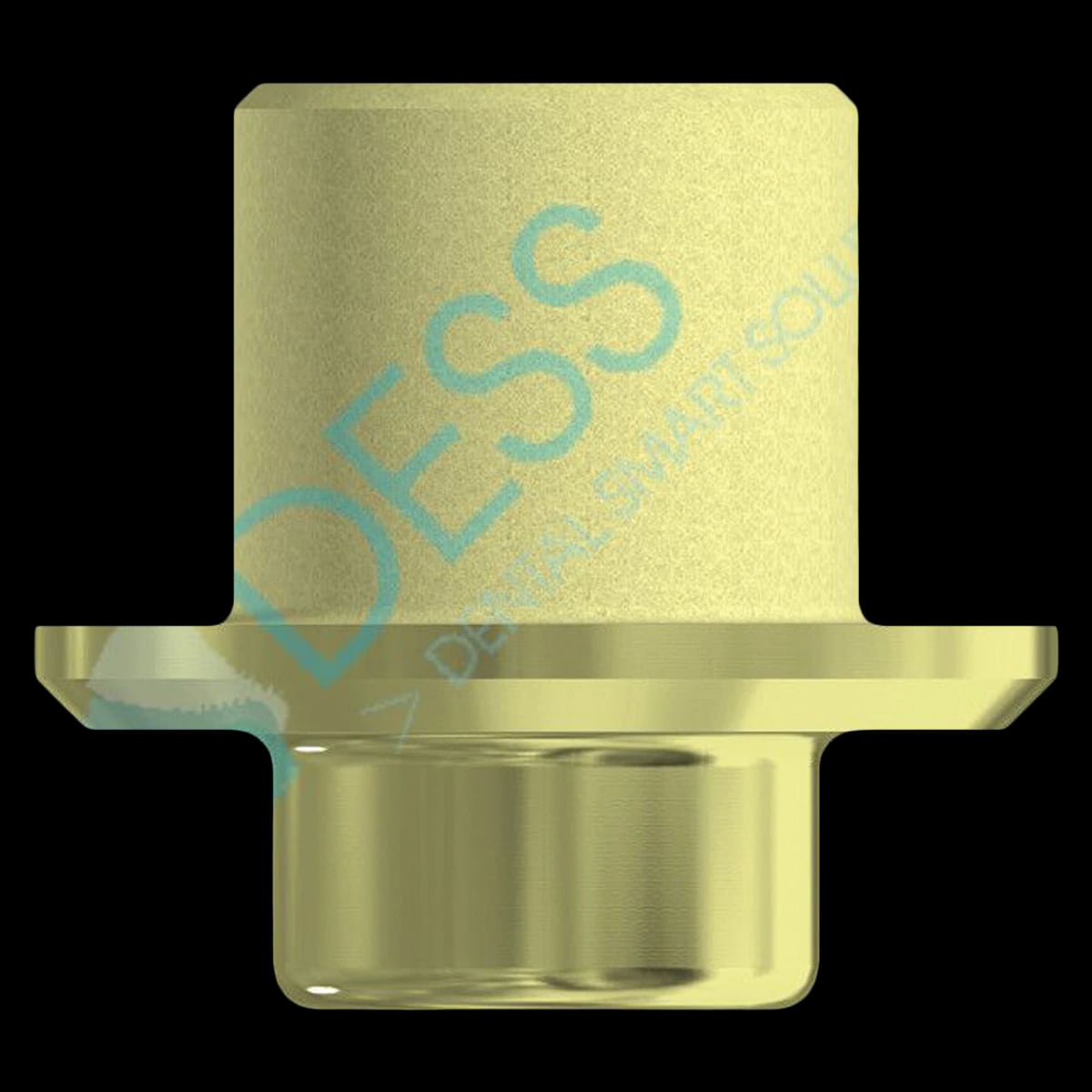 DESS ANGLEBase Titanium Non-Engaging Abutment Base, 5.7mm, Zimmer Internal Hex, Each