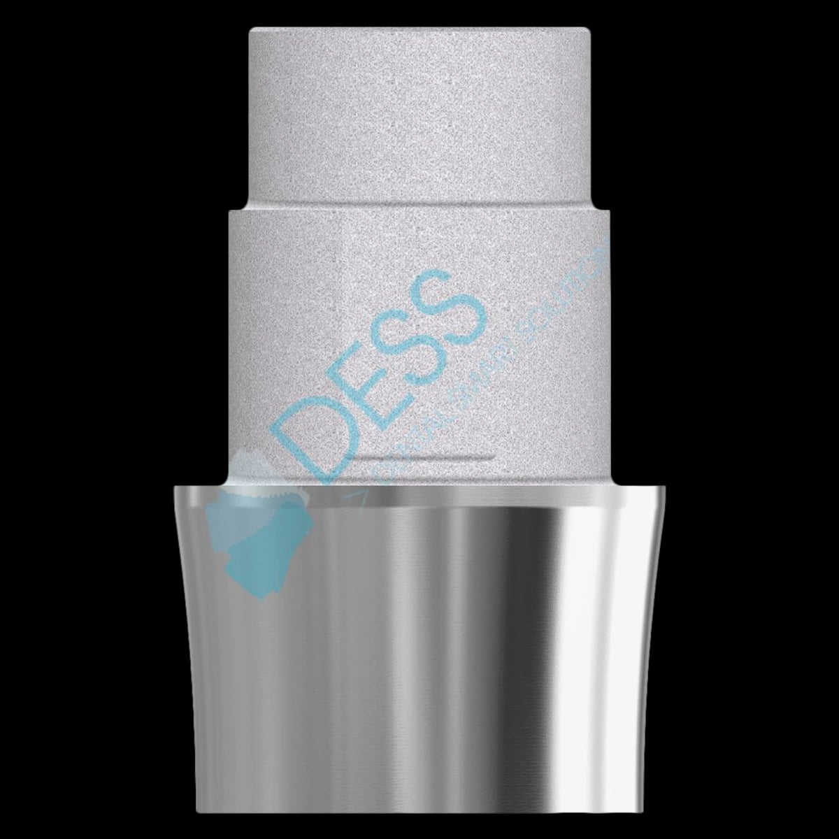 DESS TiBase Engaging Titanium Base, Nobel Branemark RP, 0.3mm, External Hex Universal, 1 Each