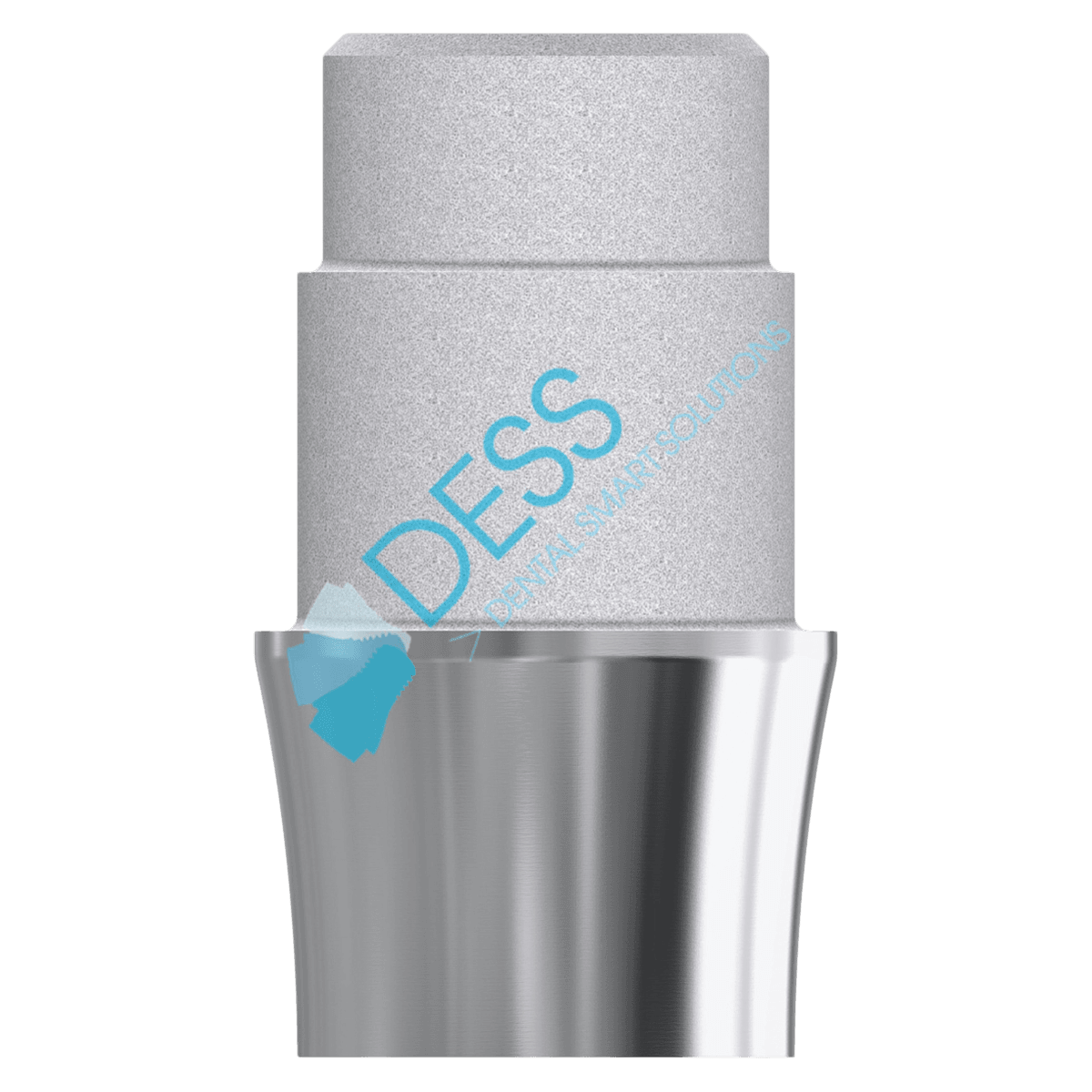 DESS TiBase Non-Engaging Titanium Base, Nobel Branemark NP, 3.0mm Gingival Height, External Hex Universal, 1 Each