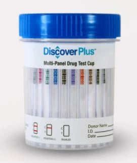 American Screening Corp Discover Plus 12 Panel Drug Screen Cup, CLIA Waived, 25/Box