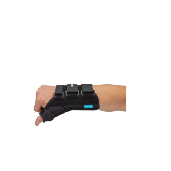 Ossur FormFit Thumb Spica Splint, Adult, X-Large, Right, Breathable Fabric, 8" and Up