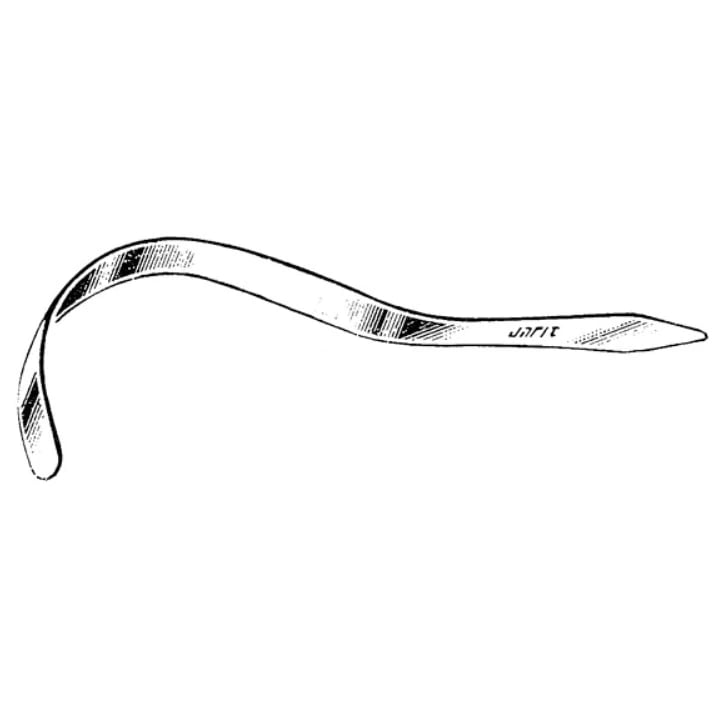 Jarit Deaver Retractor, 1.5" x 12", Stainless Steel, Non-Sterile, Reusable, Each