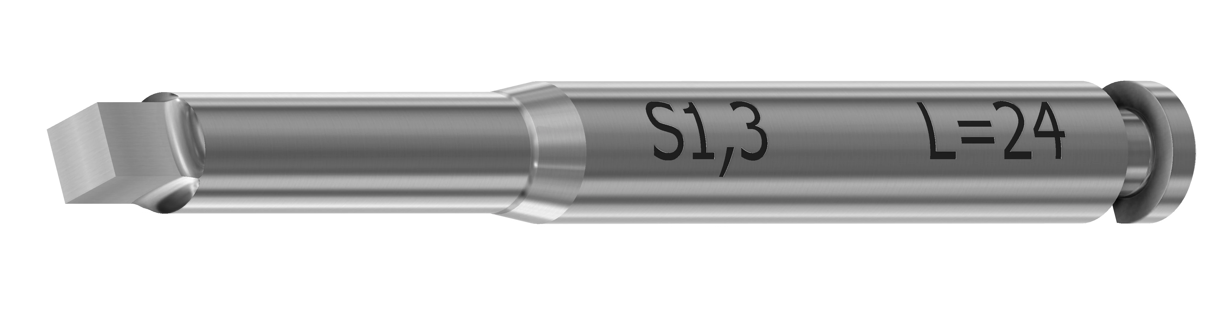 DESS Screwdriver, Latch Style, 24mm, Square 1.30, Stainless Steel, Each