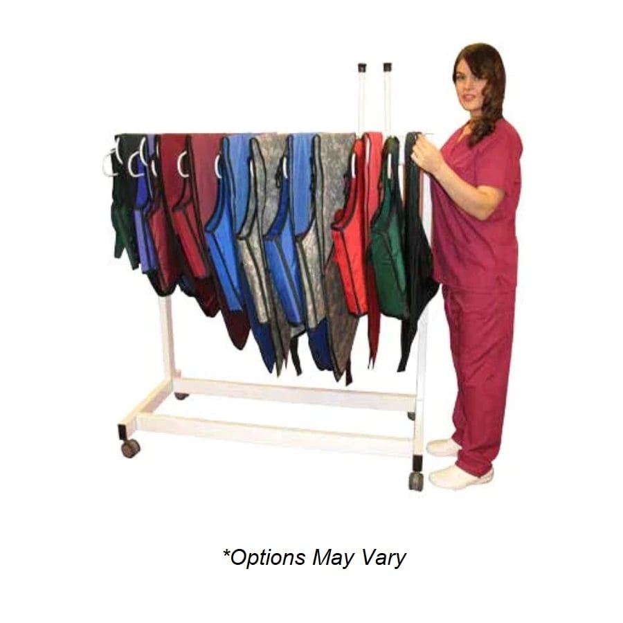Wolf X-Ray Freestanding Apron/Skirt Rack, 51" x 26" x 54"