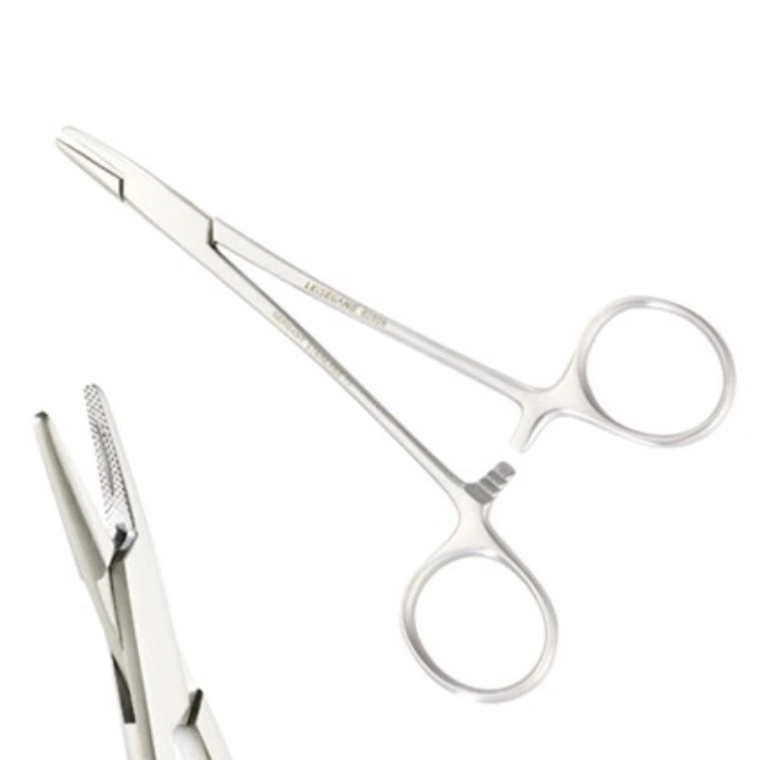 Euro-Med Mayo-Hegar Wider Jaw Needle Holder, 6.3" Stainless Steel, Each