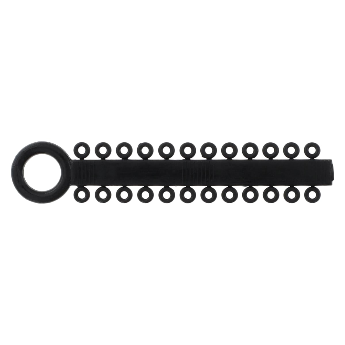 Ortho Technology Power Sticks Elastomeric Ligatures, 0.120", Black, 1000/Pkg, 404-010S