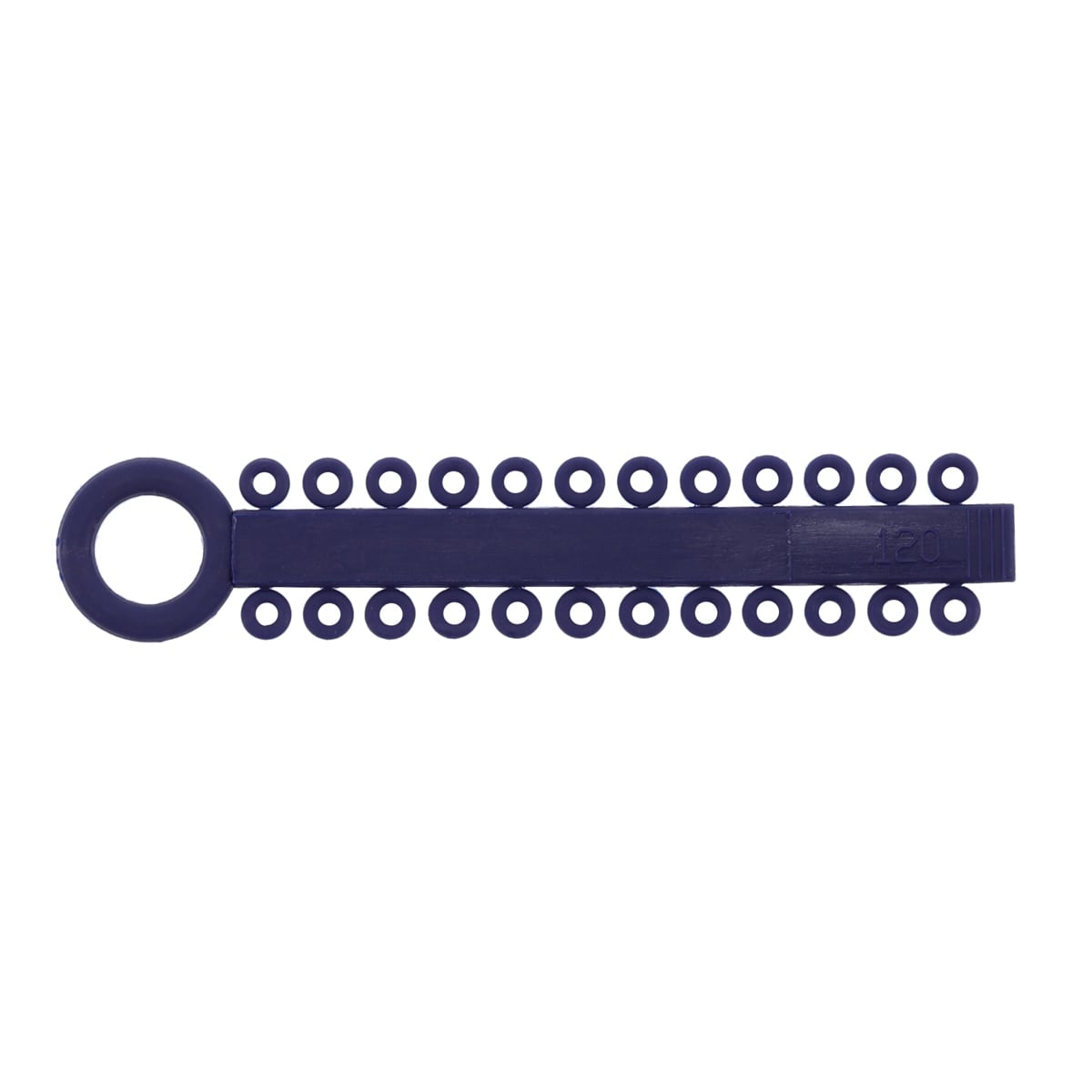 Ortho Technology Power Sticks Elastomeric Ligatures, Navy, 0.120", 1008/Bx, 404-030S