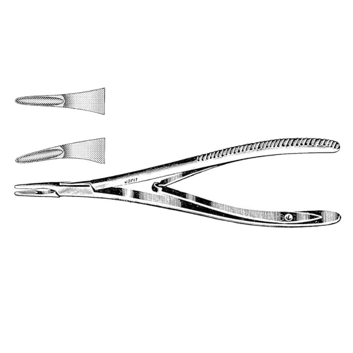 Jarit Lempert Orthopedic Rongeur, Straight, Stainless Steel, 2.5mm Bite, 7-1/2"