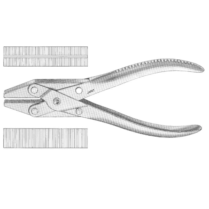 Jarit Parallel Pin Removal Pliers, 7-1/4" Stainless Steel, Reusable