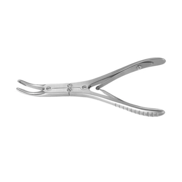 Miltex-Integra Kleinert-Kutz Surgical Rongeur, 6" Strong Curve, Stainless Steel, Reusable