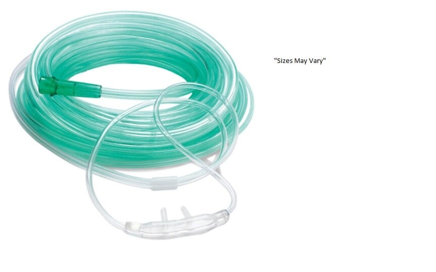SunMed ETCO2 Nasal Cannula with Fits-All Connector, Adult, 14 ft Tubing, 25/Case