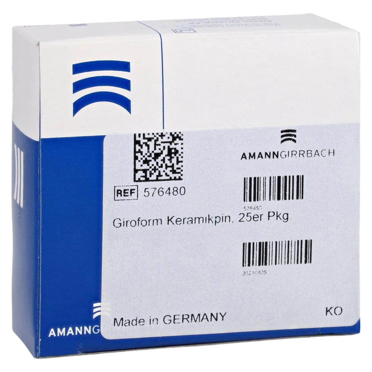 Giroform Refractory Pin, Pack of 25