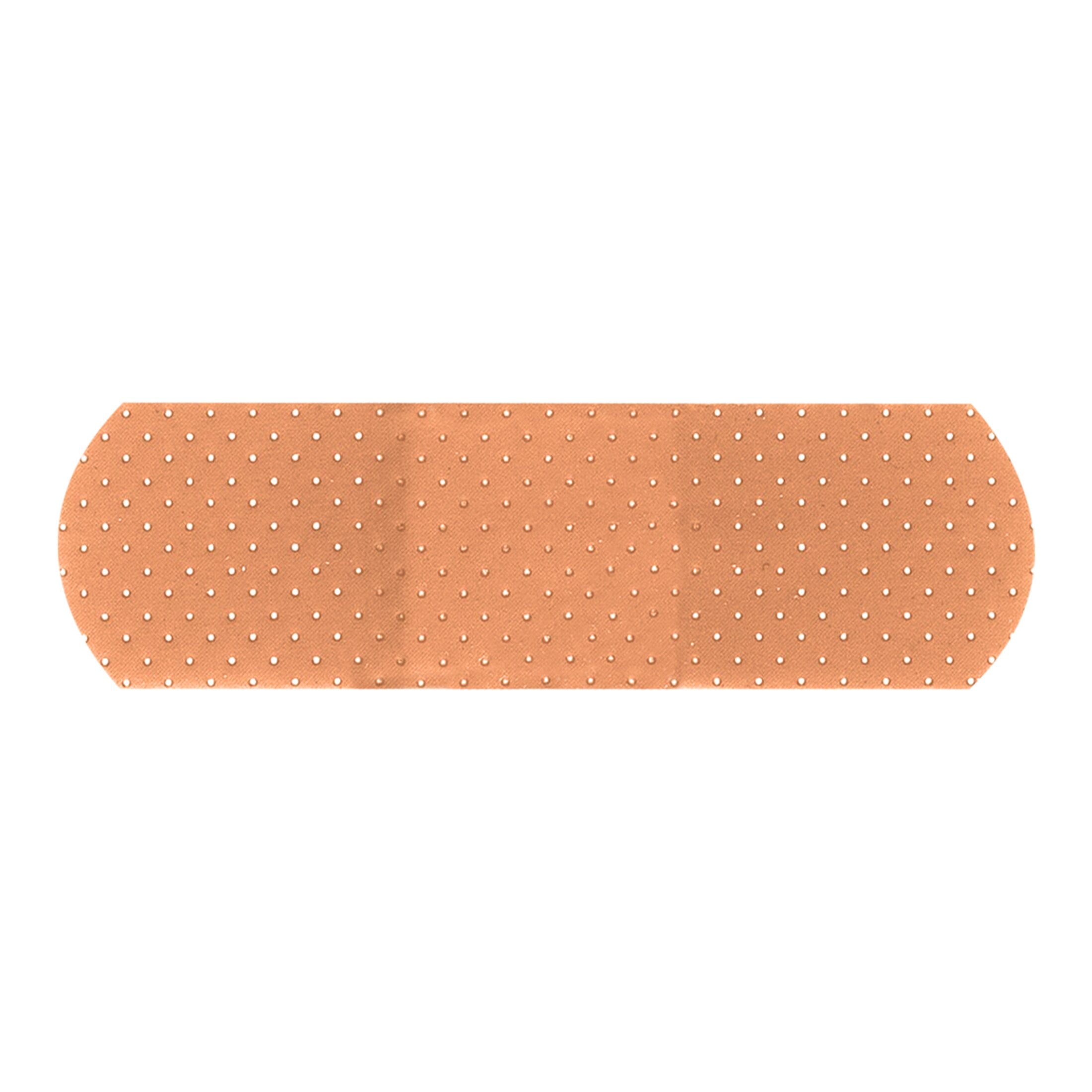 American White Cross Plastic Adhesive Bandages, 3/4" x 3", Beige/Tan, Sterile, 1500/Case