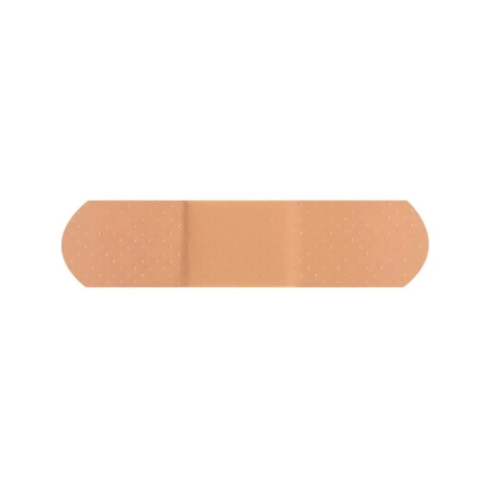 American White Cross Plastic Adhesive Bandage, 3/4" x 3", Tan, Sterile, 9000/Case