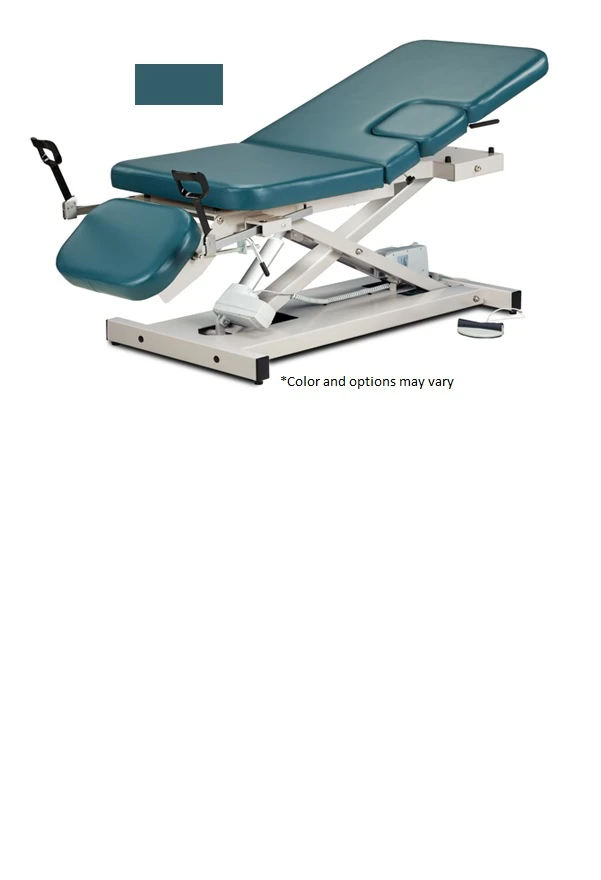Clinton Industries Imaging Table, Slate Blue, 76"L x 27"W, Height Adjustable 18"-35", 500 lb Capacity