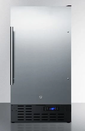 Summit Crescent Cube Ice Maker, 2.7 Cu Ft, Right Hinge, Frost Free, -22 to 14F