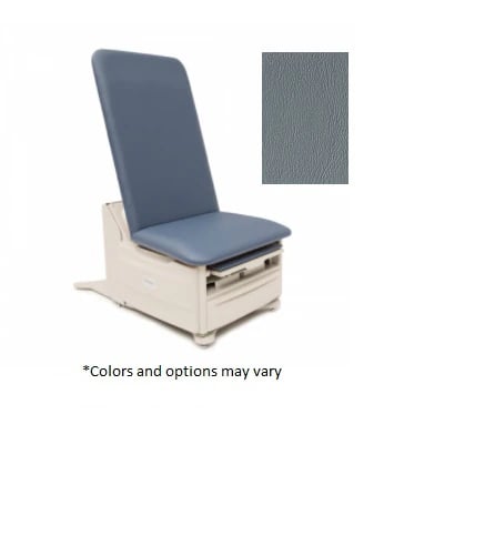 Brewer Flex Access Premium Exam Table, Blue Fog, 700 lb Capacity
