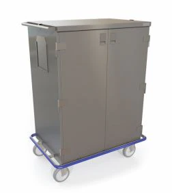 Mac Medical Closed Case Cart with 1 Adjustable Shelf