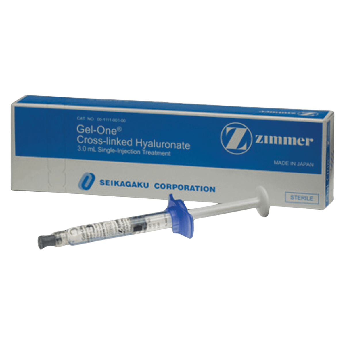 Gel-One Prefilled Syringe 1% (10 mg/mL), 3 mL Each
