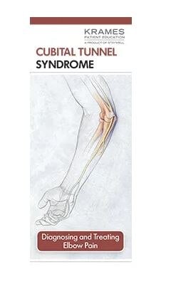 Cubital Tunnel Syndrome Educational Brochure, English, 6 Panels, Full-Color, 50/Package