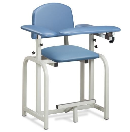 Clinton Industries Lab X Series Blood Draw Chair, Wedgewood, XT