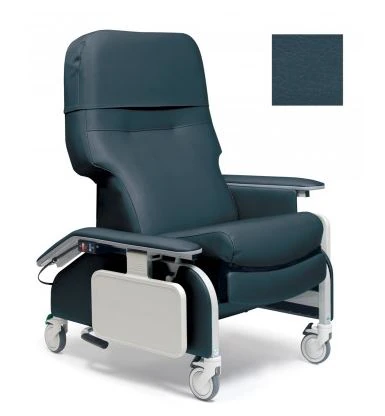Lumex Deluxe Clinical Care Recliner, 350 lb Weight Capacity, Black