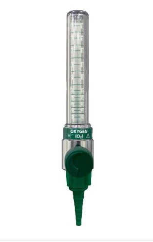 Amico Oxygen Flowmeter, Ohmeda Style, 0-15 LPM, with Swivel, Each