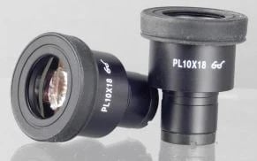Unico Microscope Eyepiece for G500, WF10X, Widefield FN 18, High Eyepoint, Each