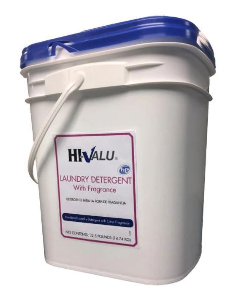 Medline Hi-Valu Laundry Detergent Powder, Citrus Scent, 32.5 lb