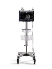 GE Medical Systems Ultrasound Cart for Venue Fit, with VESA Mounting Plate and Detachable Bins