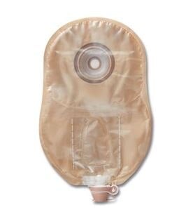 Hollister CeraPlus 1-Piece 9" Urostomy Pouch, Beige, Pre-Sized, Convex