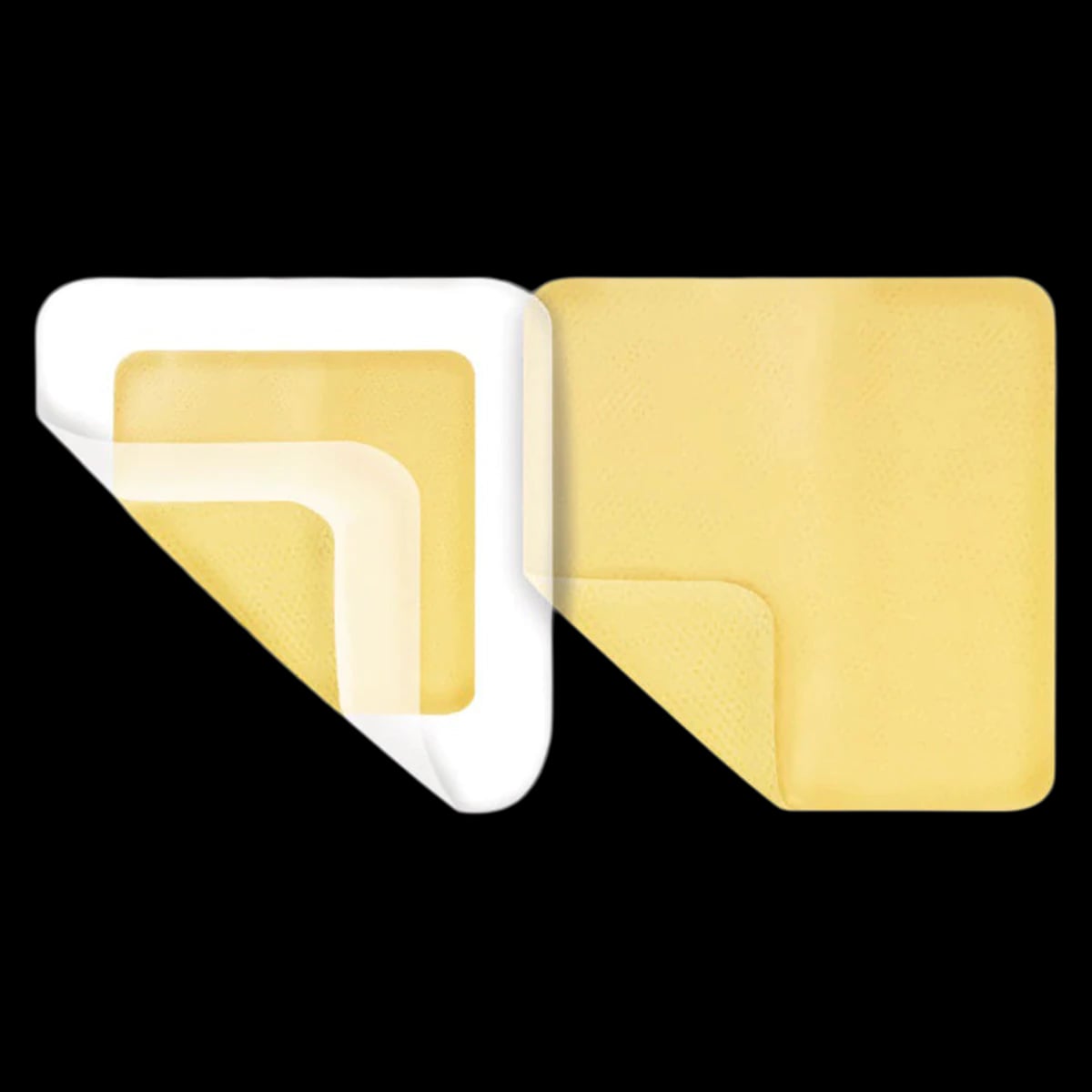 MediHoney Honey Hydrogel Dressing, 2.4" x 2.4", Sterile, Non-Adhesive Square Sheet, 50/Case