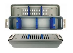 Endoscope Sterilization Container, 10-1/2 x 3-1/4 x 2-1/2"