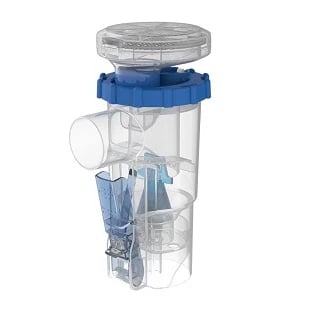 MaxiNeb Duo Hand Held Nebulizer, Adult, Disposable, with Mask/Valve/Filter, 50/Case