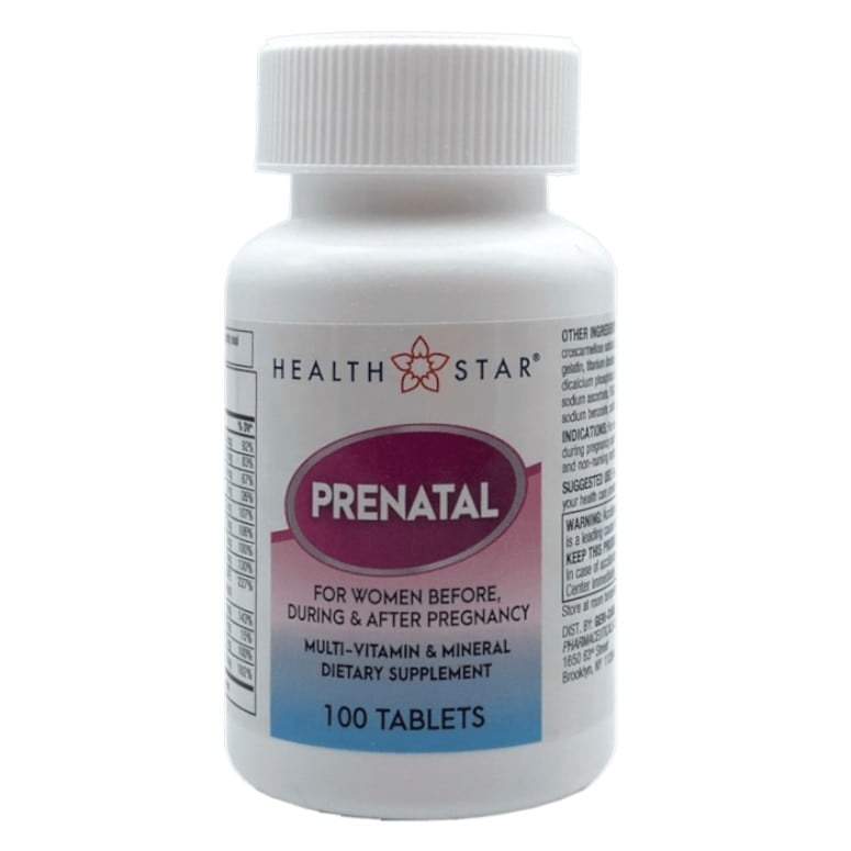 Geri-Care Prenatal Vitamin Tabs, Old Formula, 100/Bottle