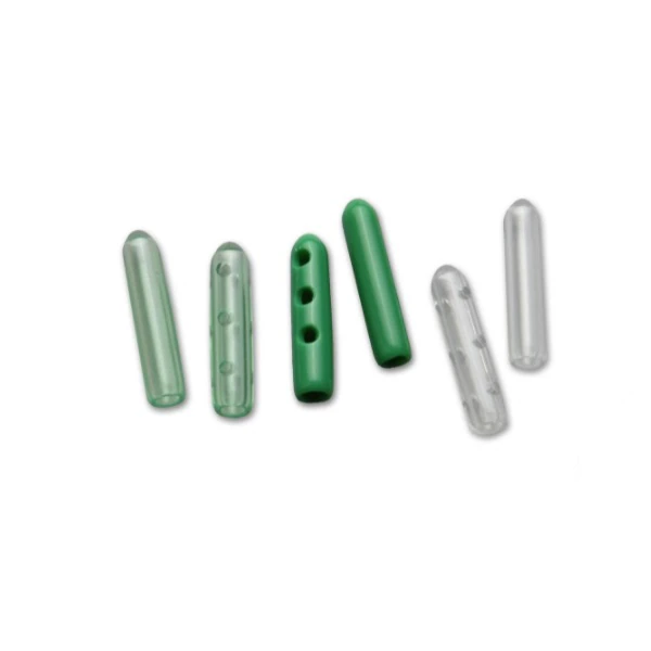 Aspen Surgical Instrument Tip Protector, Green, 2.8 x 19 mm, 100/Bag