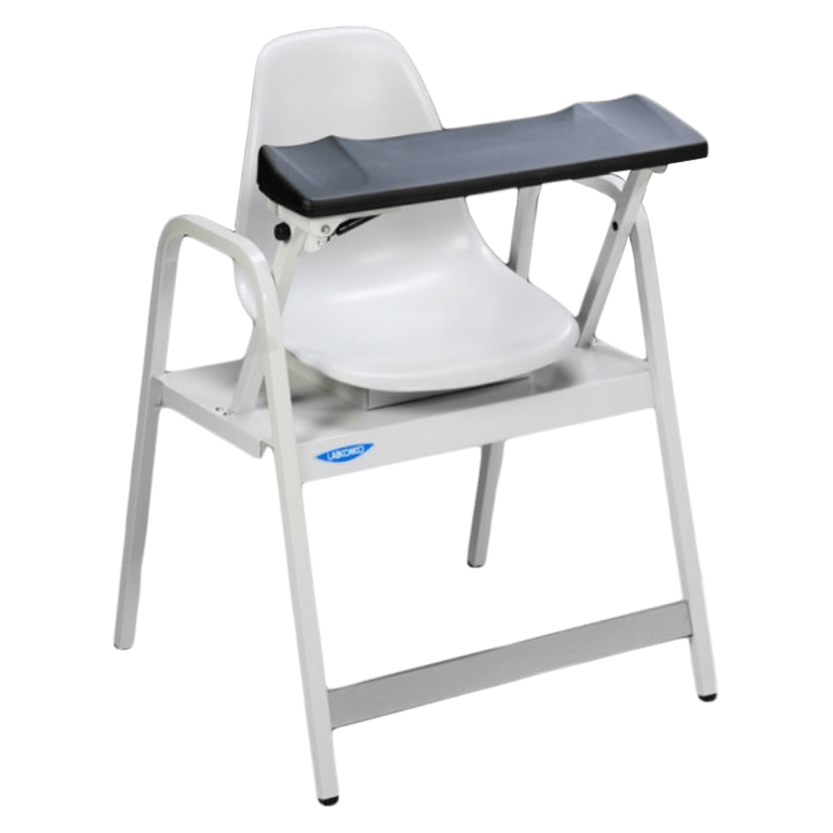 Blood Draw Chair, Glacier White, Tubular Steel Frame, 450 lb Capacity, Each
